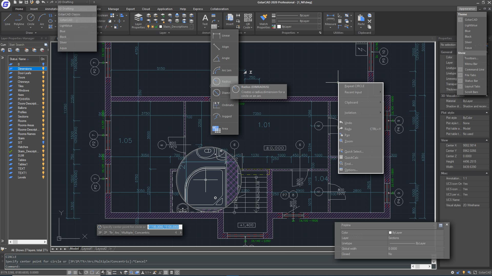 GstarCAD je 100% Alternativa za AutoCAD autocad desktop interface same as Gstarcad